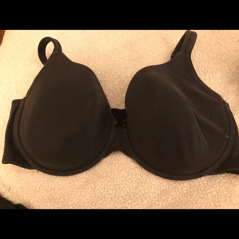 Cacique size 46DDD Black T-shirt bra